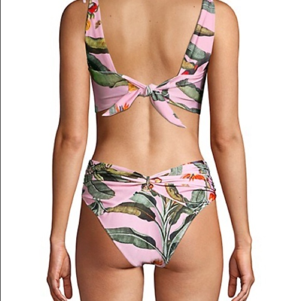 NWT PATBO FLORAL PINK BIKINI SIZE XS - S - Picture 7 of 8
